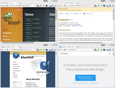 Sučelje Microsoft Expression Web 4 s prikazom WYSIWYG i kod prikaza u paralelnom načinu