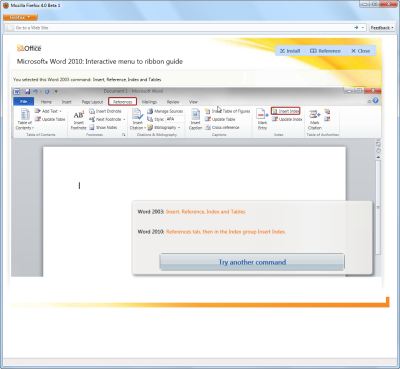 Kartica File umjesto Office gumba u Office 2010