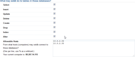 Glavni prozor Spotlight on MySQL programa s prikazom metrika