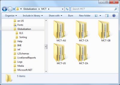 Primjer instalirane teme prikazane u prozoru za personalizaciju