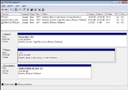 Prikaz VHD datoteke na D particiji fizičkog diska